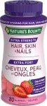 Nature's Bounty Extra Strength Hair, Skin & Nails Gummies