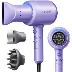 Wavytalk 1875W Hair Dryer with Comb & Diffuser