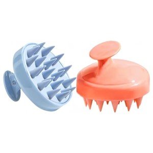 Hair Scalp Massager Brush – 2 Pack (Pink/Blue)