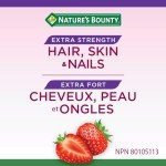 Nature's Bounty Extra Strength Hair, Skin & Nails Gummies