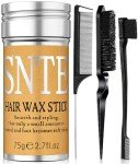 Hair Wax Stick & Slick Back Brush Set