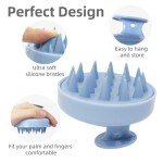 Hair Scalp Massager Brush – 2 Pack (Pink/Blue)