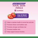 Nature's Bounty Extra Strength Hair, Skin & Nails Gummies