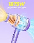 Wavytalk 1875W Hair Dryer with Comb & Diffuser