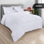 Utopia Bedding White Queen All-Season Comforter