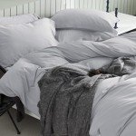 SASTTIE Soft Bedding Set with Zipper - Gray