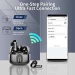 Bluetooth Wireless Earbuds with Noise Cancelling Mic