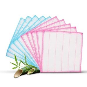 Reusable Wood Fiber Dishcloths - 10 Pack