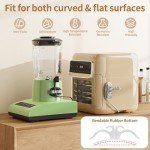 6-Pack Clear Cord Organizers for Kitchen Appliances