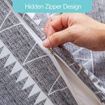 Lekesky Queen Size Microfiber Duvet Cover Set