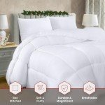 Cooling Soft Fluffy Duvet Bedding Comforter Set
