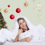 Cooling Soft Fluffy Duvet Bedding Comforter Set
