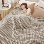 Bedsure King Size Cozy Fleece Blanket 274x228 cm