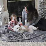 Grey Queen Fleece Blanket - Cozy Plush Warmth