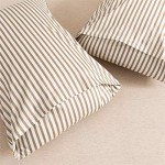 JELLYMONI 3-Piece Striped Cotton Bed Set
