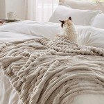Bedsure King Size Cozy Fleece Blanket 274x228 cm