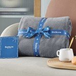 Grey Queen Fleece Blanket - Cozy Plush Warmth