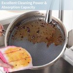 Reusable Wood Fiber Dishcloths - 10 Pack