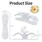 6-Pack Clear Cord Organizers for Kitchen Appliances