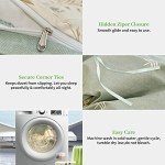 Zeyekuku 4-Piece Cotton Duvet Cover Set