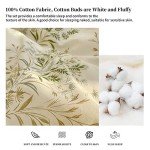 Zeyekuku 4-Piece Cotton Duvet Cover Set
