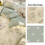 Zeyekuku 4-Piece Cotton Duvet Cover Set