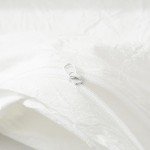 LIFETOWN 100% Cotton Lightweight Duvet Cover Set