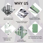 10-in-1 Stainless Steel Manicure Set in Green