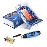 Ceenwes Battery-Operated Nose Hair Trimmer with Light