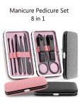 SunMine 8-in-1 Stainless Steel Nail Care Kit