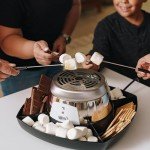 Electric S'mores Maker Kit with Skewers & Tray