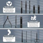 12-in-1 Manicure and Pedicure Set with Case