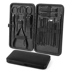 18-in-1 Stainless Steel Manicure and Pedicure Set