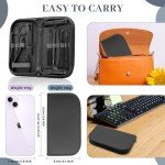 12-in-1 Manicure and Pedicure Set with Case