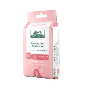 Aleva Naturals Bamboo Fem Wipes - 30 Count
