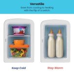 Chefman Mini Fridge for Skincare and Makeup