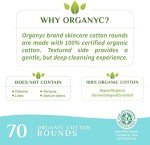 Organyc 100% Organic Cotton Rounds (210 Count)