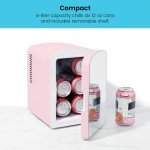 Chefman Mini Fridge for Skincare and Makeup