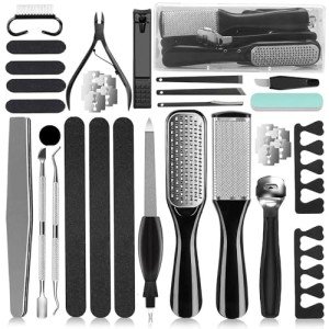 23-Piece Stainless Steel Pedicure Tool Set