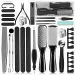 23-Piece Stainless Steel Pedicure Tool Set