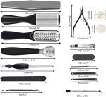 23-Piece Stainless Steel Pedicure Tool Set
