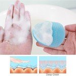 Silicone Face Cleanser and Massager Brush Set
