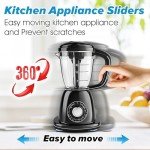 24-Piece Self-Adhesive Appliance Sliders for Kitchen