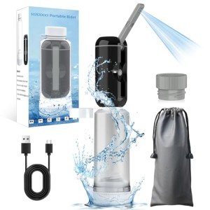 Rechargeable Portable Bidet for Travel & Hygiene