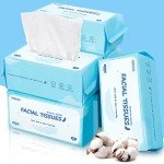 Ultra-Soft Biodegradable Facial Tissue, 600 Count