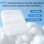 SHINO Biodegradable Cotton Pads for Sensitive Skin