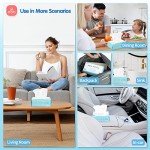 Ultra-Soft Biodegradable Facial Tissue, 600 Count