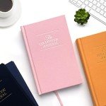 Pink Daily Gratitude Journal & Planner 2024