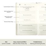 Pink Daily Gratitude Journal & Planner 2024