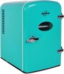 Koolatron Retro Mini 4L Portable Fridge - Aqua